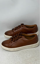 Load image into Gallery viewer, Alfani Mens Hopper Brown Faux Leather Low Top Lace-Up Sneaker Shoes Size 10.5 M