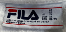 Load image into Gallery viewer, Fila Womens White Sherpa Embroidered Logo Long Sleeve Pullover Hoodie Size XL