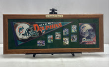 Load image into Gallery viewer, Football's Best Classic Miami Dolphins Picture Wall Hanging Framed Print