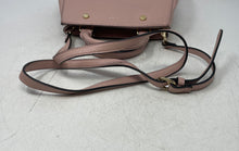 Load image into Gallery viewer, Aldo Womens Pink Double Handle Crossbody Strap Satchel Bag Peeling Material