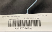 Load image into Gallery viewer, Express Womens Editor Black Flat Front Barely Boot Low Rise Dress Pants XS