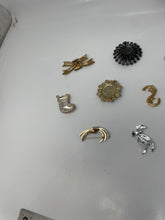 Load image into Gallery viewer, Sara Cov, Craft, Lia Sophia Women's Multicolored Brooches (8 Pcs)