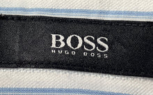 Load image into Gallery viewer, Hugo Boss Mens Multicolor Striped Cotton Collared Long Sleeve Dress Shirt Sz 15