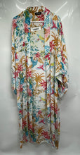 Load image into Gallery viewer, Etiquette Womens Multicolor Open Front Long Sleepwear Kimono Robe One Size