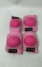 Load image into Gallery viewer, Bosoner Unisex Kids Pink Wrist Guards Knee & Elbow Pads Protective Gear Set Sz M