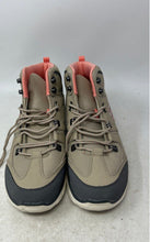 Load image into Gallery viewer, Skechers Womens Brown Gray Pink Lace-Up Mid Top Sneakers Shoes Size 10
