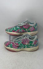 Load image into Gallery viewer, Nike Mens LeBron 21 Premium Pink Green Floral Embroidered Sneaker Shoes Size 10