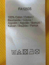 Load image into Gallery viewer, Lacoste Mens Yellow Cotton Classic Fit Short Sleeve Golf Polo Shirt Size S