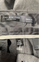 Load image into Gallery viewer, The Limited Womens Gray Flat Front Drew Fit Straight Leg Dress Pants Size 4S
