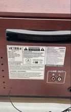 Load image into Gallery viewer, Victrola Model VTA-250B Antique Built-In-Radio CD Player Turntable Not Tested