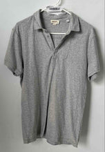 Load image into Gallery viewer, Diesel Mens Gray Heather Cotton Short Sleeve Collared Polo Shirt Size Large