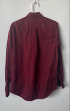 Load image into Gallery viewer, Tommy Hilfiger Mens Red Long Sleeve Collared Classic Fit Button-Up Shirt Size XS