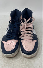 Load image into Gallery viewer, Nike Womens Air Jordan 1 High DD9335-641 Pink Navy Blue Sneakers Shoes Size 8