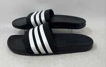 Load image into Gallery viewer, Adidas Unisex Adilette JS4313 Black White Open Toe Slip-On Slide Sandals Size 11