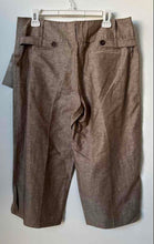 Load image into Gallery viewer, Willi Smith Womens Brown Pockets Cropped Capri Pants Size 10P With Tag