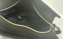 Load image into Gallery viewer, Giorgio Armani Beauty Womens Black Zipper And Wrist Carry Strap Cosmetic Bag