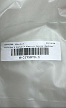 Load image into Gallery viewer, Euro-Pro X Model 801 White Electric Sewing Machine With Foot Pedal Not Tested