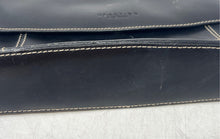 Load image into Gallery viewer, Kenneth Cole Reaction Womens Black Inner Pocket Leather Shoulder Handbag