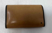 Load image into Gallery viewer, Coach Womens Brown Leather Inner Divider Flap Mini Clutch Wallet