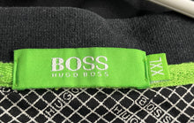 Load image into Gallery viewer, Hugo Boss Mens Black Spread Collar Short Sleeve Polo Shirt Size 2XL