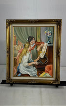 Load image into Gallery viewer, Home Decorative Wall Hanging Framed 1960s The Piano Lesson Masterpiece Painting