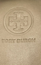 Load image into Gallery viewer, Authentic Tory Burch Womens Beige Patent Leather Strappy Heels Size 8M Stained