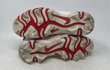 Load image into Gallery viewer, Nike Kids Alpha Menace 3 Shark White And Red Football Cleats Size 4.5Y