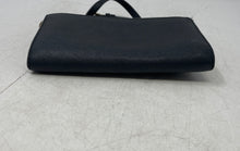 Load image into Gallery viewer, Michael Kors Womens Black Leather Card Holder Adjustable Strap Crossbody Purse