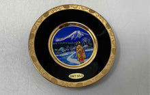 Load image into Gallery viewer, Multicolor Ceramic 24KT Gold The Art Of Chokin Japanese Culture Collector Plate