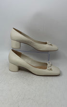 Load image into Gallery viewer, Franco Sarto Womens Beige Square Toe Slip-On Block Pump Heels Size 11M