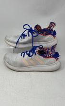 Load image into Gallery viewer, Adidas Womens Cloudfoam Pure SPW White Royal Blue Orange Sneaker Shoes Size 8.5