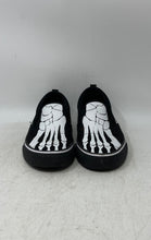 Load image into Gallery viewer, Airwalk Boys Ride Black White Skeleton Design Slip-On Sneaker Shoes Size 5