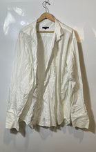 Load image into Gallery viewer, Authentic Burberry Mens White Cotton Long Sleeve Dress Shirt Size 17.5