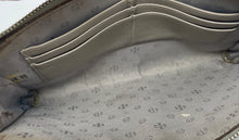Load image into Gallery viewer, Authentic Tory Burch Womens Gray Pebbled Leather Zip Top Crossbody Bag Stained