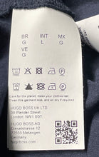 Load image into Gallery viewer, Hugo Boss Mens Blue Short Sleeve Crew Neck Pullover T-Shirt Size Large