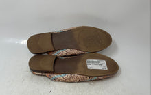 Load image into Gallery viewer, Steve Madden Womens Kori Brown Blue Leather Slip-On Mule Sandals Size 8