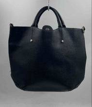 Load image into Gallery viewer, Authentic Furla Womens Alissa Black Leather Top Handle Tote Handbag