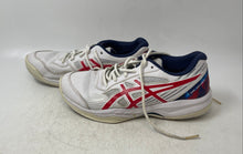 Load image into Gallery viewer, Asics Mens Gel Game 8 LE 1044A046 White Red Lace-Up Low Top Running Shoes Size 6