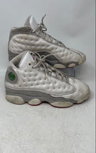 Load image into Gallery viewer, Nike Kids Air Jordan 13 Retro White Gray Lace-Up Sneakers Shoes Size 7Y