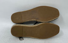 Load image into Gallery viewer, Vince Camuto Womens Black Suede Studded Ankle Strap Espadrille Flats Size 5M