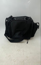 Load image into Gallery viewer, Hydra Cup Unisex Black Adjustable Strap Outer Pockets Lined Zip-Around Lunch Bag