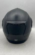 Load image into Gallery viewer, Triangle Unisex TFF20 Dot Black Flip Full Face Motorcycle Helmet Size XL