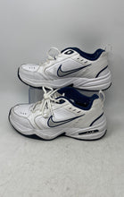 Load image into Gallery viewer, Nike Mens Air Monarch IV 415445-102 Blue White Lace-Up Sneaker Shoes Size 6.5