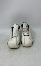 Load image into Gallery viewer, Nike Unisex Kids Air Jordan 13 White Green Sneaker Shoes Size 10C No Laces