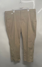 Load image into Gallery viewer, Lauren Ralph Lauren Mens Khaki Flat Front Straight Leg Dress Pants Size 20W/20
