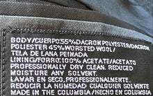 Load image into Gallery viewer, Stafford Mens Gray Long Sleeve Single-Breasted Two Button Suit Jacket Size 40R