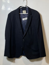 Load image into Gallery viewer, Bugatti Mens Black Long Sleeve Notch Lapel Regular Fit Two-Button Blazer Size 60