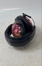 Load image into Gallery viewer, Banz Model CEM-P1 Kids Pink Camouflage Hearing Protection Earmuffs Untested