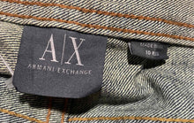 Load image into Gallery viewer, Armani Exchange Womens Blue Denim Pockets Low Rise Bootcut Jeans Size 10R