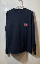 Load image into Gallery viewer, Vineyard Vines Mens Navy Blue Cotton Crew Neck Pullover T-Shirt Size Small
